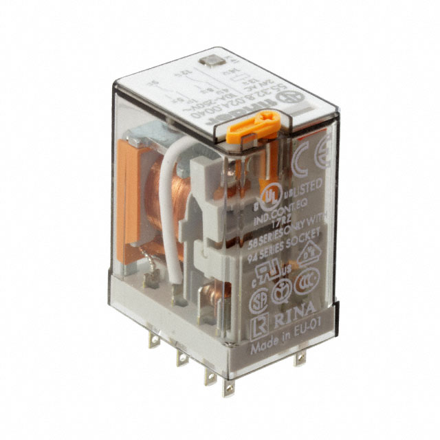 RELAY GEN PURPOSE DPDT 10A 24V