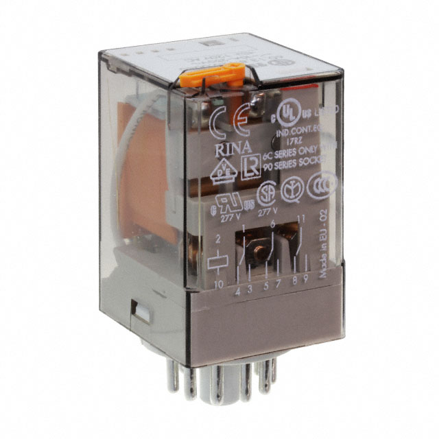 RELAY GEN PURPOSE DPDT 10A 24V