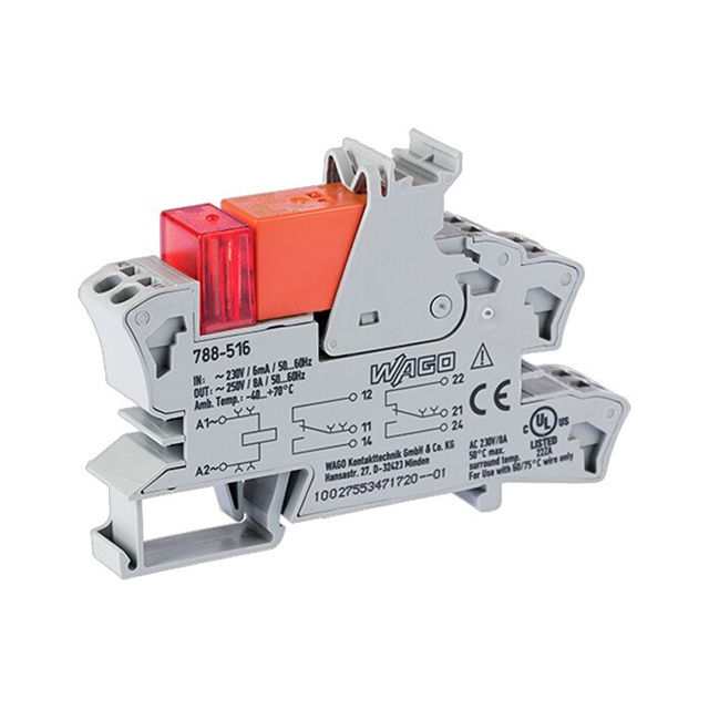 RELAY GEN PURPOSE DPDT 8A 24V