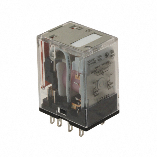 RELAY GEN PURPOSE 3PDT 10A 24V