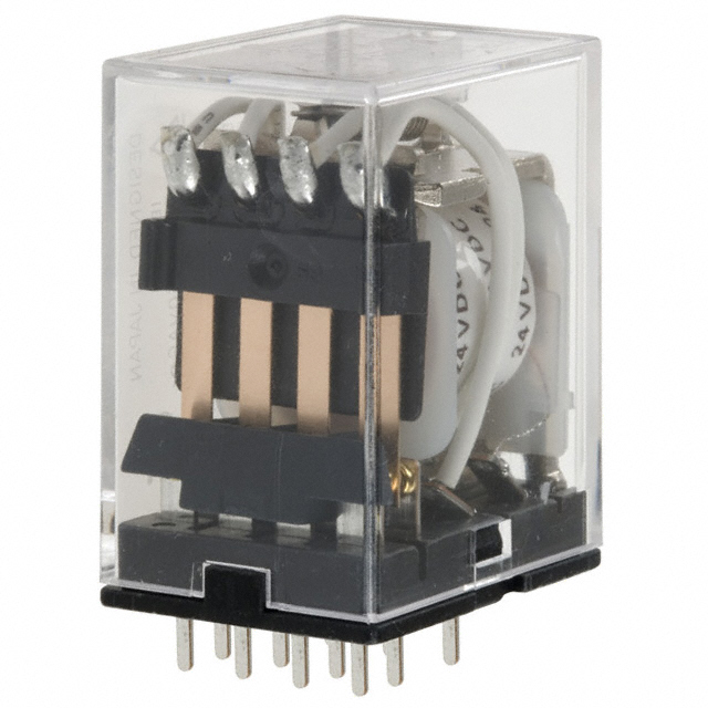 RELAY GEN PURPOSE 4PDT 3A 24V