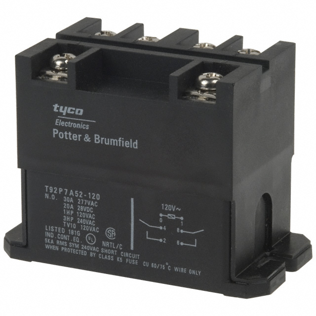 RELAY GEN PURPOSE DPST 30A 12V