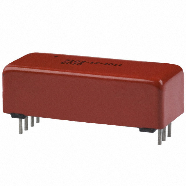 RELAY REED DPST 500MA 12V
