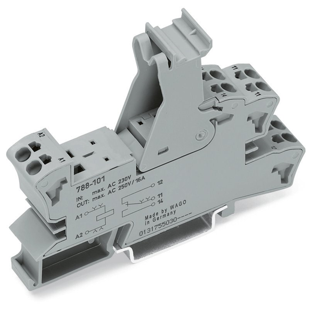 RELAY SOCKET; 2 CHANGEOVER CONTA