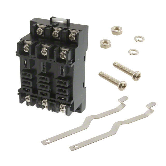 RELAY SOCKET 11 POS DIN RAIL