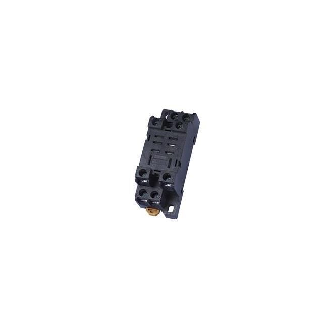 Relay Socket 8 Pins, DIN Rail