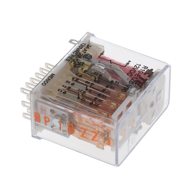 RELAY GEN PURPOSE 6PDT 2A 12V