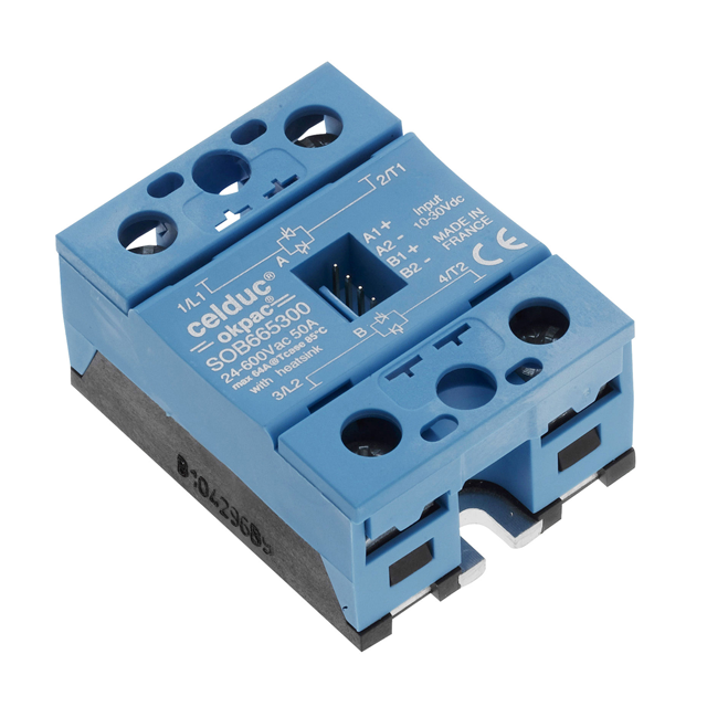 SSR RELAY SPST-NO 50A 24-600V