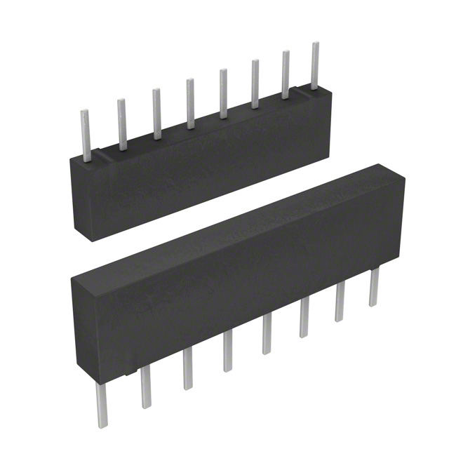 RES ARRAY 7 RES 5.1K OHM 8SIP