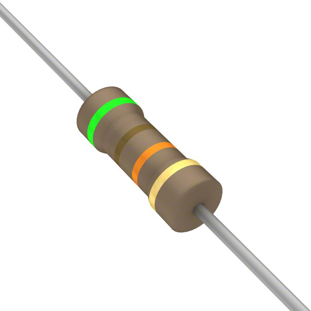 RES 51K OHM 5% 1/2W AXIAL