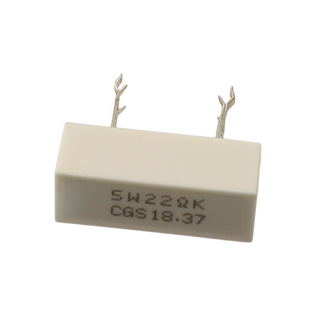 RES 22 OHM 10% 5W RADIAL