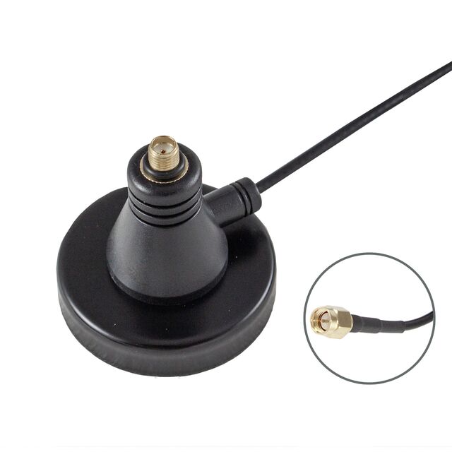 ANT MAGNETIC BASE SMA JACK 3M
