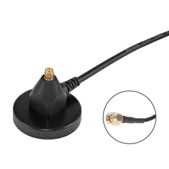 ANT MAGNETIC BASE RP-SMA JACK 2M