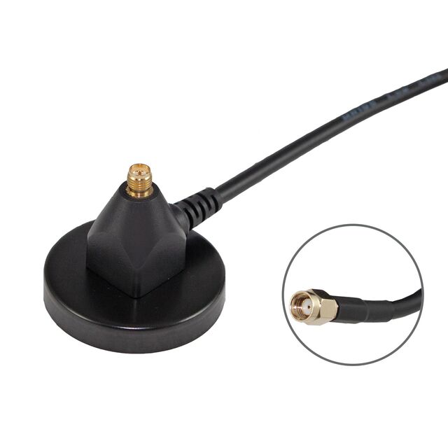 ANT MAGNETIC BASE RP-SMA JACK 2M