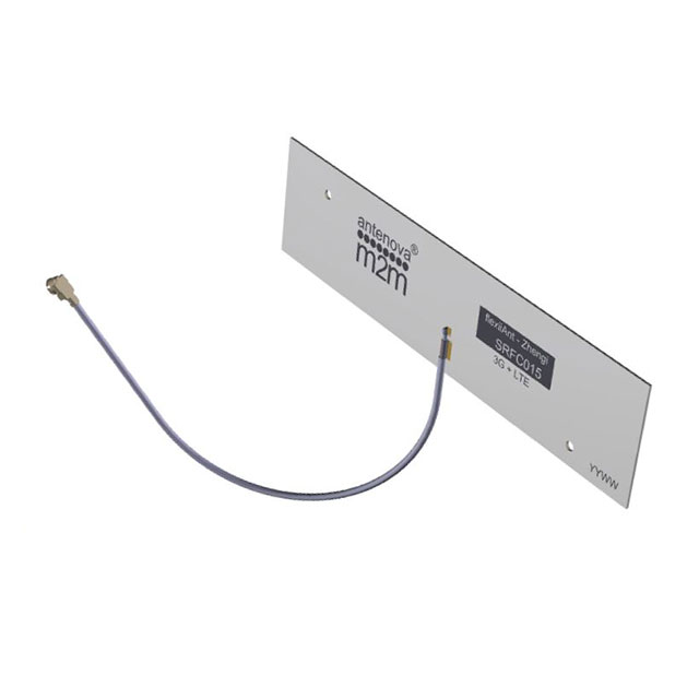 RF ANT 892MHZ/1.85GHZ FLAT 150MM