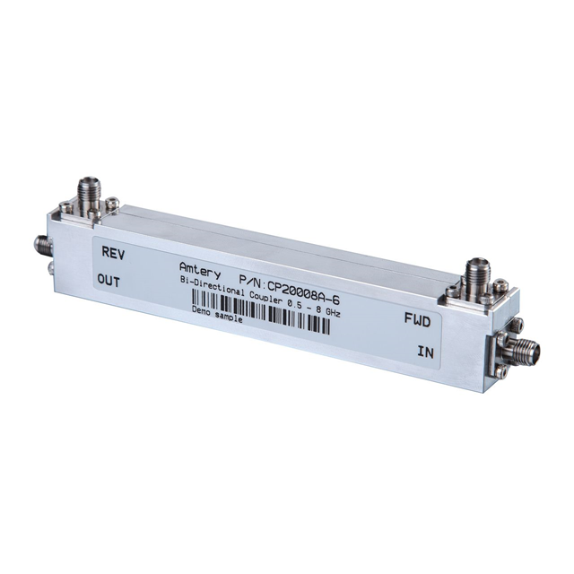 0.5 GHz - 8 GHz, 6 dB Coupling