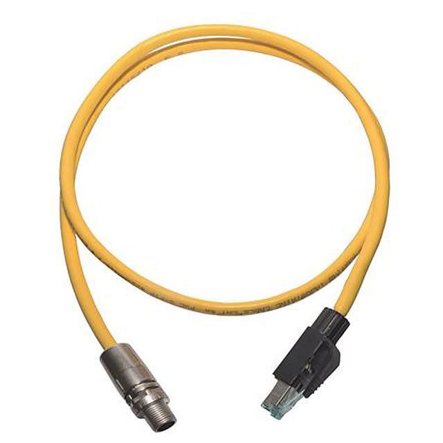 M12 XCODED TO RJ45 CABLE ASSEMBL