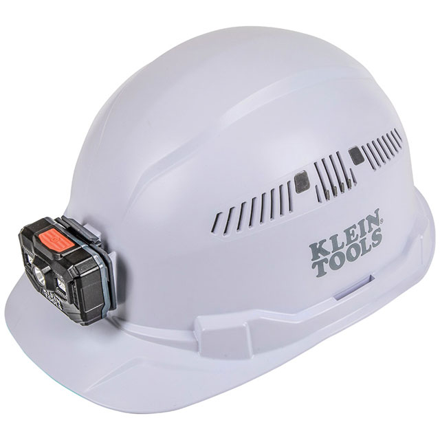 HARD HAT, VENTED, CAP STYLE WITH