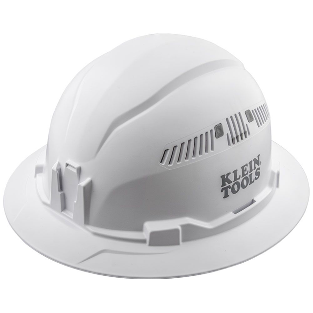 HARD HAT CLASS C  FULL BRIM WHT