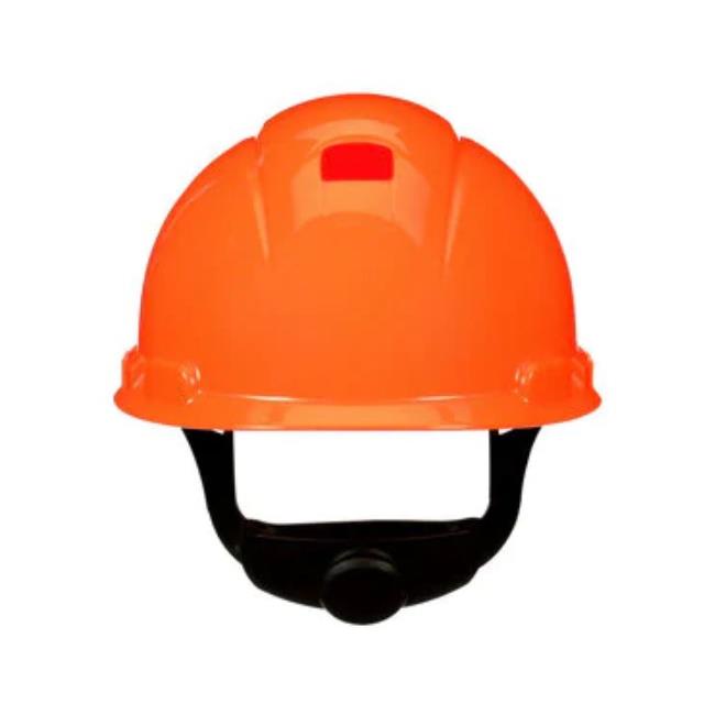 HARD HAT 4PT RACH UV HI VIS ORN