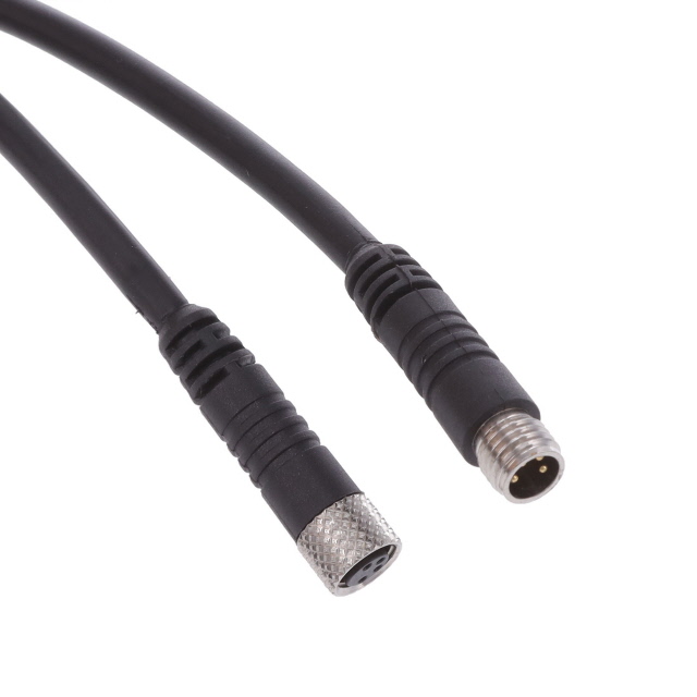 4-PIN M8 MALE TO FEM,2M