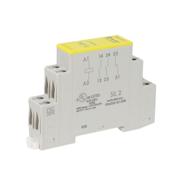 SFTY RLY GUIDE 2NO+1NC 10A 24VDC