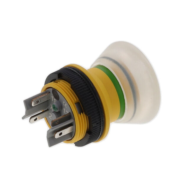 SW E-STOP TWIST RESET 2.5A 250V