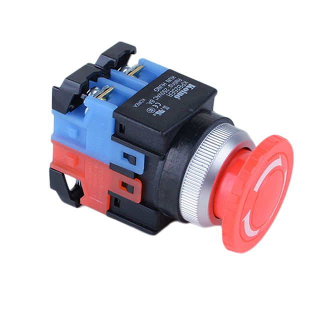 SWITCH ESTOP TWIST RESET 5A 250V