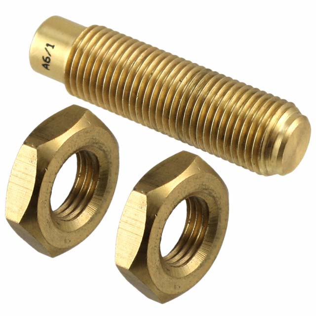 MAGNET 0.394"DIA X 1.5"L BRASS