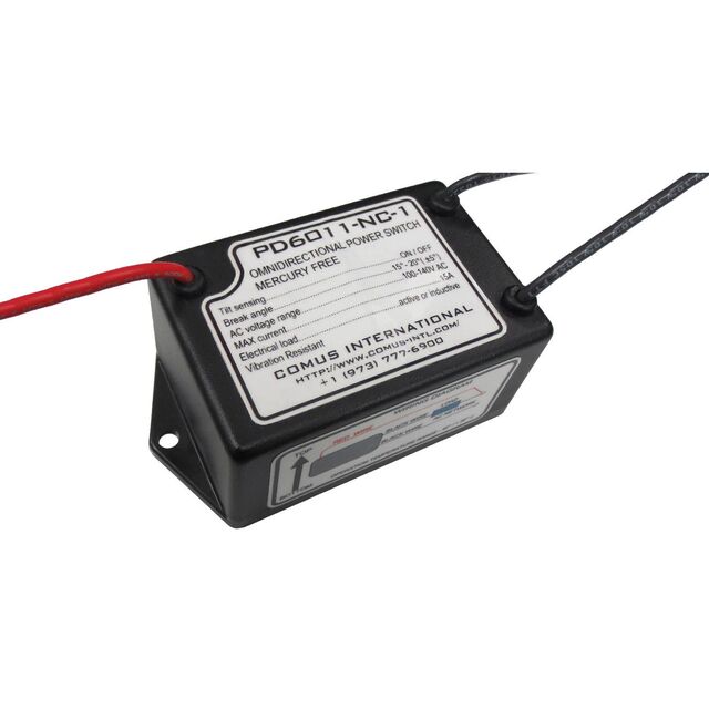 TILT SWITCH 20 DEGREE 15A 120VAC