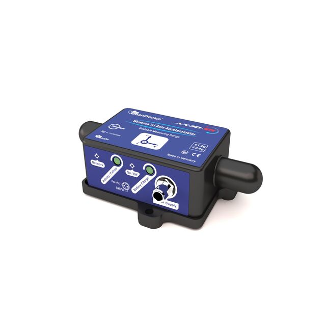 Low Noise wireless Vibration sen
