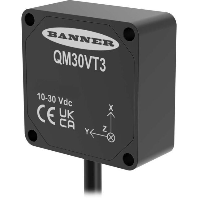 VIBRATION & TEMP SENSOR, 3-AXIS