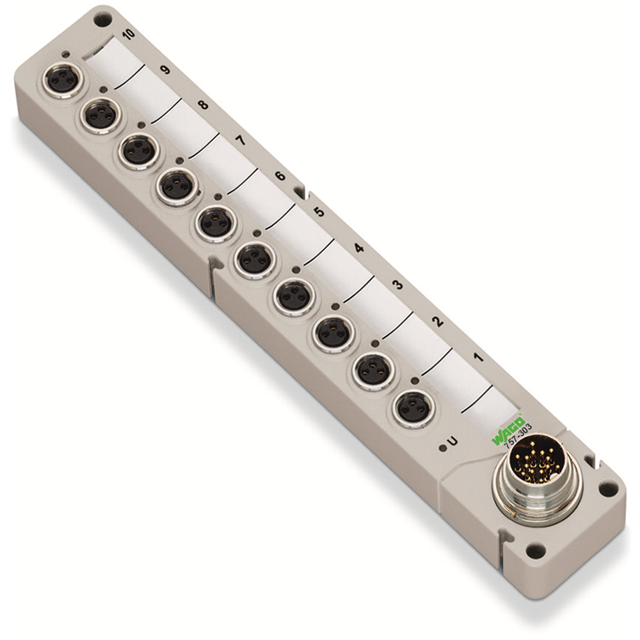 M8 SENSOR/ACTUATOR BOX; 8-WAY; 3
