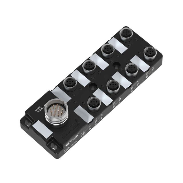 JUNCTION BLOCK, 8 PORT M12