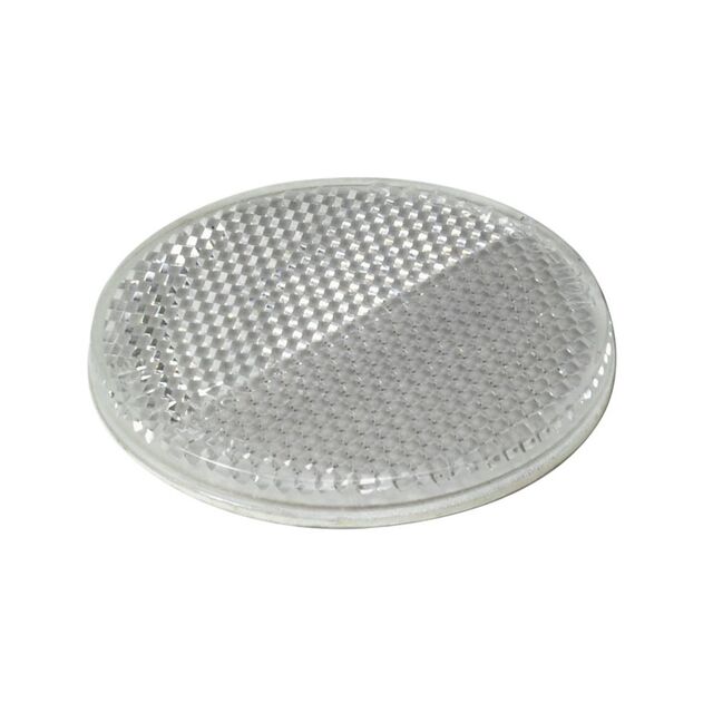 RETROREFLECTOR,ROUND,2 3/16" DIA
