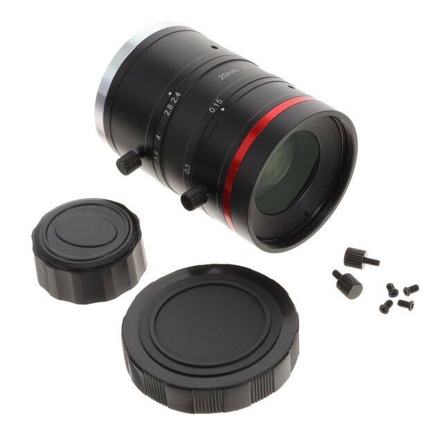 C-MOUNT 25MP TYPE 1.2 F=25MM F2.