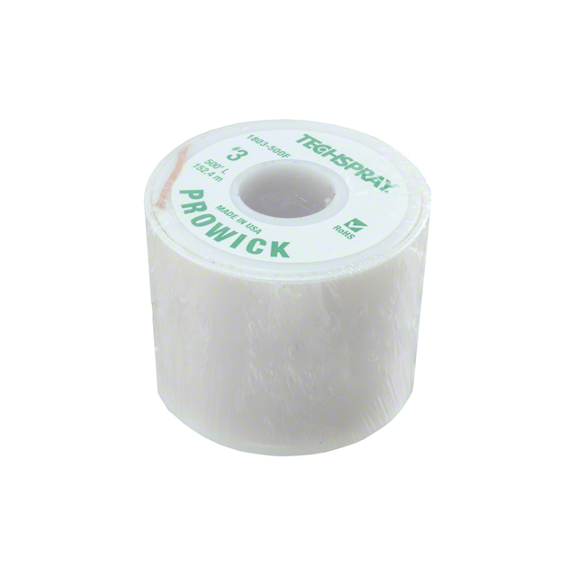 DESOLDER BRAID ROSIN 0.075" 500'
