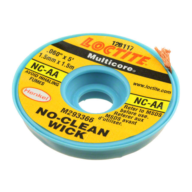 DESOLDER BRAID NO-CLN 0.06" 5'