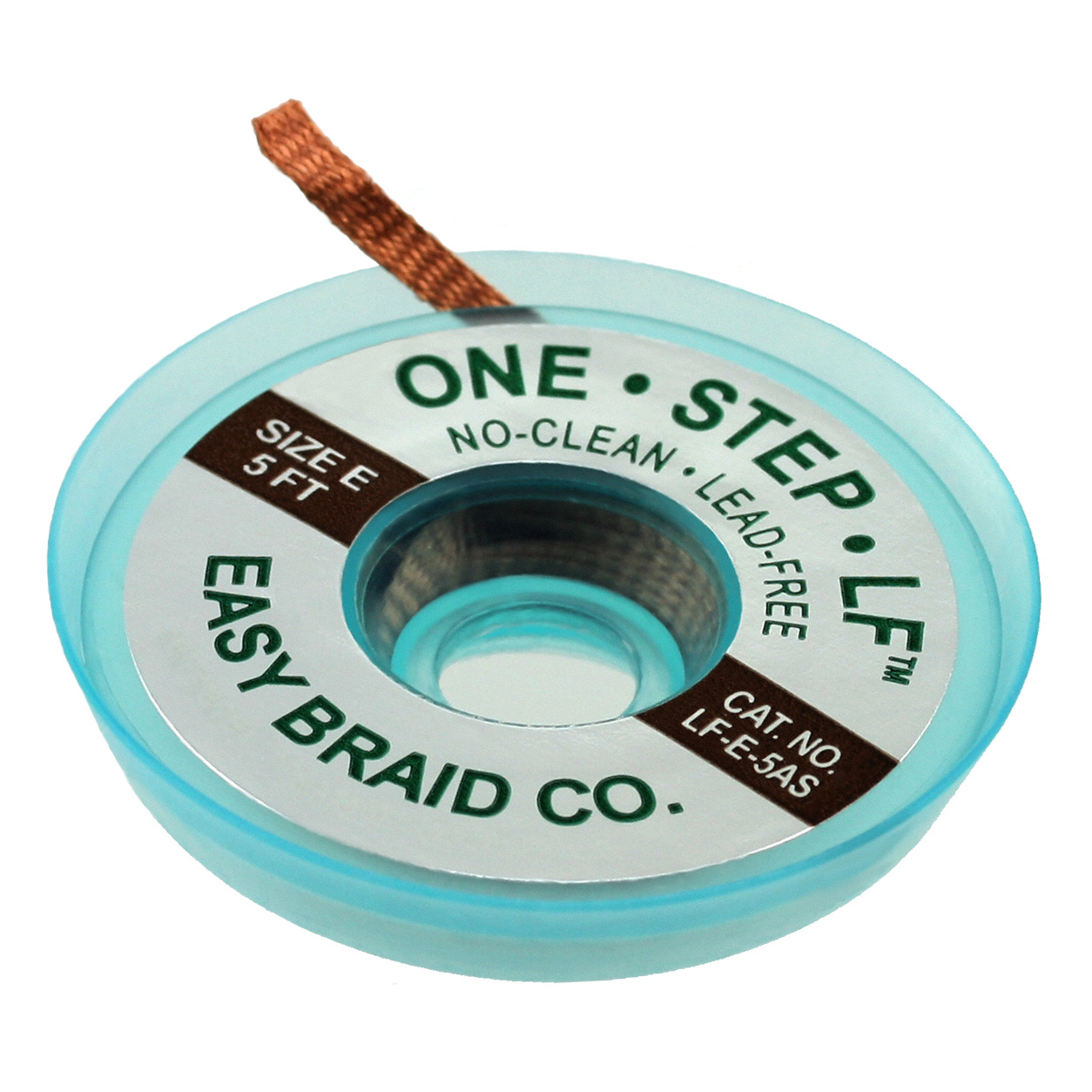 DESOLDER BRAID ROSIN 0.125" 5'