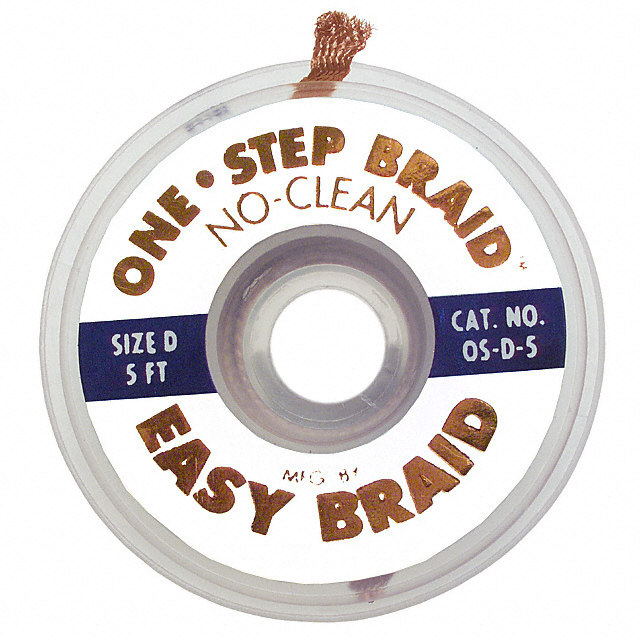 DESOLDER BRAID NO-CLN 0.1" 5'
