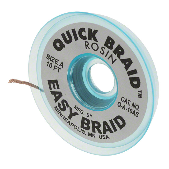 DESOLDER BRAID ROSIN 0.025" 10'