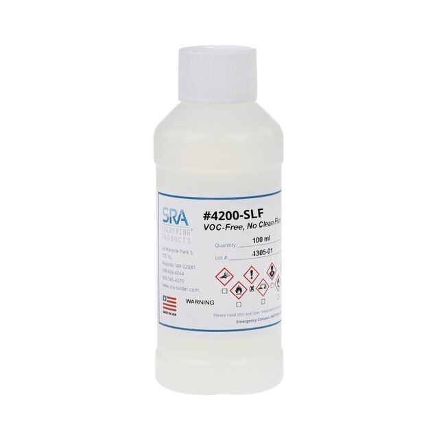 SRA #4200-SLF NO-CLEAN VOC-FREE