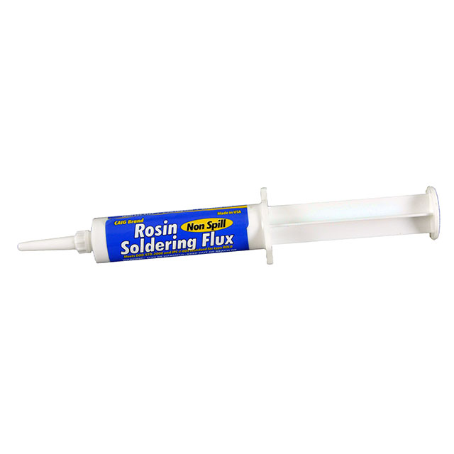ROSIN SOLDERING FLUX, SYRINGE