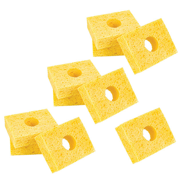 SOLDER SPONGE CNTR HOLE 10PK