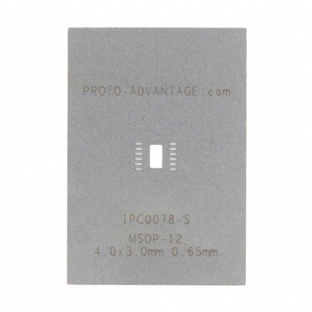 MSOP-12 STENCIL