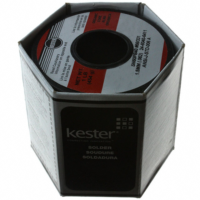SOLDER WATER SOL 14AWG 60/40 1LB