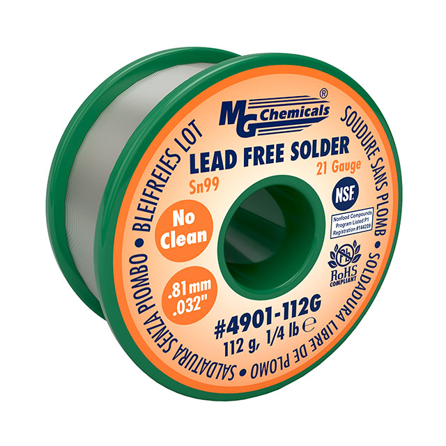 SOLDER LF SN99 21GAUGE .25LBS