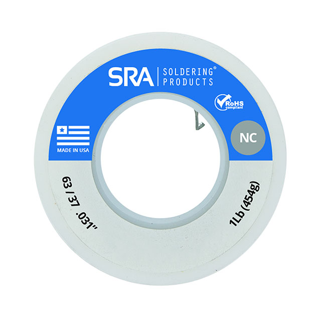 NO-CLEAN FLUX CORE SOLDER, 63/37