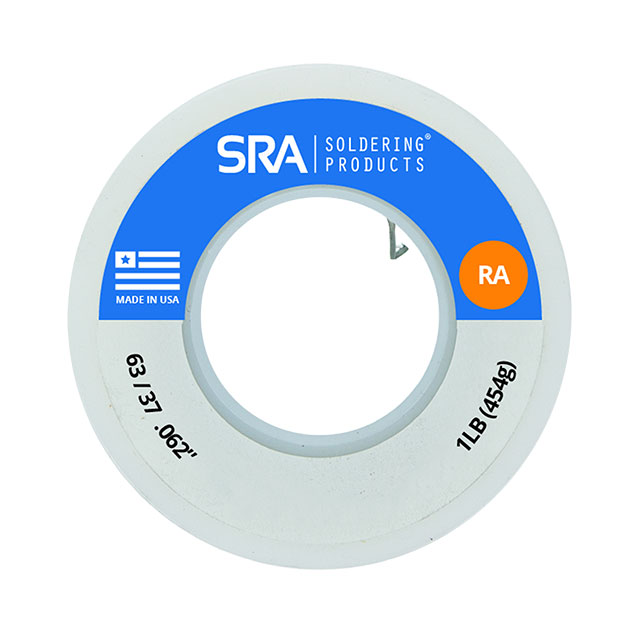 SRA ROSIN FLUX CORE SOLDER, 63/3