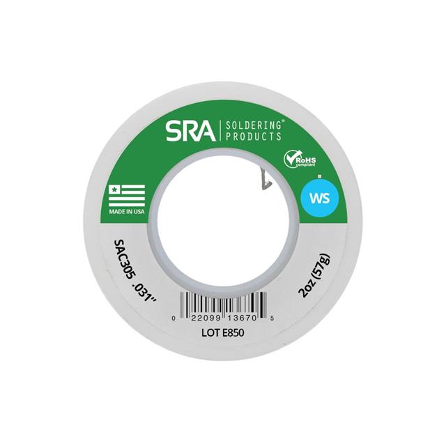 SOLDER NC SAC305 .031 2 OZ
